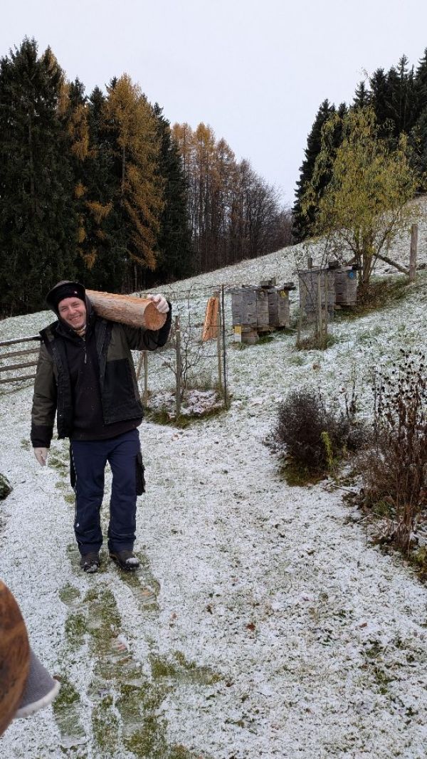 ✨ Bienenstand-Erneuerung in Altmünster! ❄️ Wenn es draußen richtig frisch ist und die 🐝 sich...